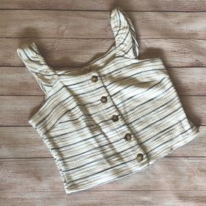 Rewind crop top